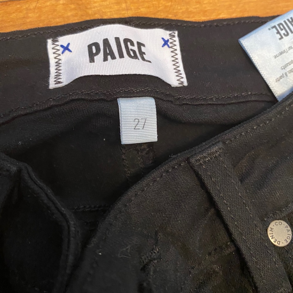Paige black jeans